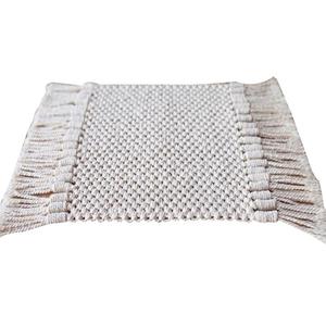 Tapis de porte réversible en style bohème Marcame, tissé à la main, lavable, adapté aux animaux domestiques, antidérapant, décoration d'intérieur - Product Image 1