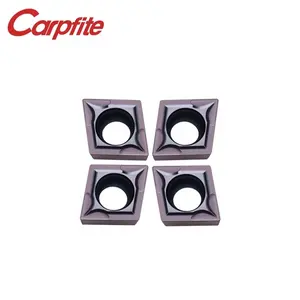 Small Hole CCMT060204 VP15TF carbide turning inserts for steel and stainless steel part