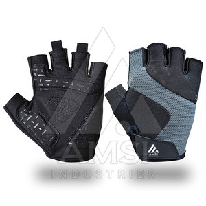 Gants de sport AMSI Industries en cuir et néoprène avec sangle de poignet réglable, séchage rapide et respirants (lot de 4) - Product Image 3