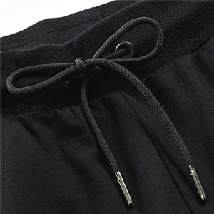 Pantalones cortos de lana para hombre, pantalones cortos con logotipo personalizado, pantalones cortos de algodón/poliéster de lana, conjunto de pantalones cortos de verano para hombre, ropa informal, pantalones cortos para correr - Product Image 2