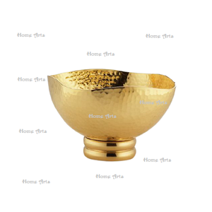 Tazón de chocolate de latón con diseño de tendencia, tazón para servir frutas secas de forma redonda de calidad superior al precio más barato - Product Image 2