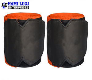 Enveloppe élastique au genou avec mélange de coton-Idéal pour les séances d'haltérophilie, de dynamophilie et de fitness en salle de sport - Product Image 3