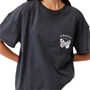 LULU style 4 ways stretch round neck yoga T-shirt wholesale women sport top coverage for running yoga fitness - Product Image 2