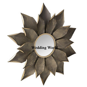 <b>Decorative</b> <b>Wall</b> <b>Mirror</b> Premium Quality Handmade Designer Wholesale <b>Mirror</b> Customized Color Hot Selling Iron Wire <b>Mirror</b> - Product Image 5