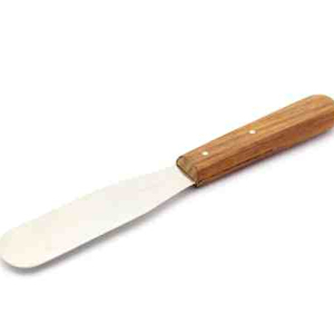 Suake couteau de plâtre avec manche en bois, outil de laboratoire dentaire de haute qualité en acier inoxydable - Product Image 2