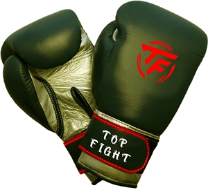 Guantes de boxeo de material de peso de cuero de vaca de encaje profesional personalizados de fábrica guantes de boxeo de diseño clásico personalizados - Product Image 3