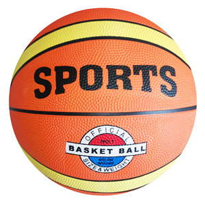 <span class=keywords><strong>Pallone</strong></span> <span class=keywords><strong>da</strong></span> <span class=keywords><strong>Basket</strong></span> in Gomma Vulcanizzata Economico ad Alto Rimbalzo Durevole Misura 7 per Allenamento e Intrattenimento - Product Image 5