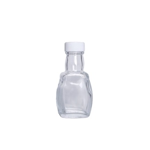 Mini bouteille en <span class=keywords><strong>verre</strong></span> pour vinaigre, petite taille d'échantillon, 50 ml, pour le conditionnement de piments rouges, de sel et de poudre d'ail - Product Image 6