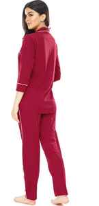 ขายส่งชุดนอนฝ้ายผู้ชายผู้หญิงคู่ Mommes ชุดนอน Breathable Space Star รูปแบบชุดนอนร้อนหมายเลข - Product Image 2