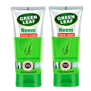Lavador facial com folha verde, fabricante de fábrica, lavagem de rosto com folha verde, extrato hidratante para limpeza facial, controlador de oleosidade