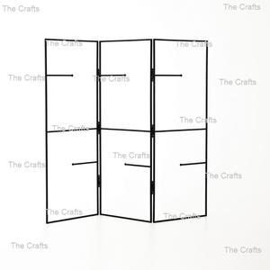 Support de bienvenue de mariage de couleur noire de fer taille et forme personnalisées support de bienvenue pour la décoration de jardin - Product Image 4