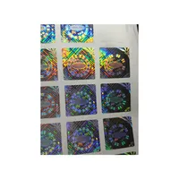 Custom Reflection Rainbow Holographic Stickers Label Hologram Labels