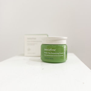 Innisfree High Quality Green Tea Balancing Cream Korean Cosmetics with Glycerin Moisturizing <b>Face</b> Lotion <b>for</b> Calming Skin Care - Product Image 3