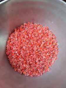 ลูกปัดแก้วทรงวงรีที่ไม่ซ้ำใครทำด้วยโคมไฟคริสตัลสีเบจหรูหราทำด้วยมือ - Product Image 5