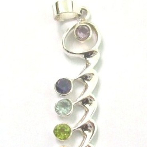 Comprar Chakra del colgante de plata 925 | Obtener el Chakra del colgante de plata 925 mayorista - Product Image 1