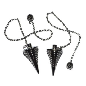 With Good Quality of Twisted Black Metal Pendulums : Twisted Black Metal Pendulums for Sale - Product Image 1