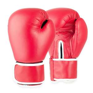 Gants de boxe en cuir vierge avec logo personnalisé, vente en gros - Product Image 5