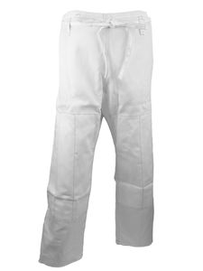 Uniforme de Judo 100% algodón, blanco liso, cómodo, precio al por mayor - Product Image 5
