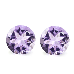 Thạch Anh Tím Tự Nhiên Vòng Brilliant <span class=keywords><strong>Cut</strong></span> Loose Đá Quý Màu Tím Trong Nguồn Gốc - Product Image 6