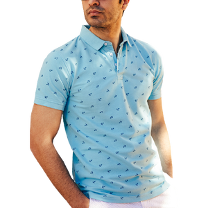 Polo brodé en coton pur à manches courtes pour homme, col à revers, nouvelle collection automne-hiver 2026, personnalisable OEM - Product Image 4