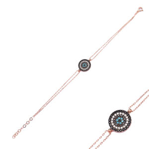 Pulsera de plata de ley con diseño turco hecho a mano para mujer, joyería de plata - Product Image 1