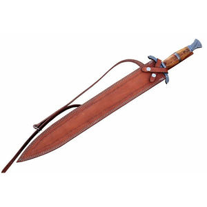 Sw-ord de acero de Damasco de 29 pulgadas hecho a mano personalizado más vendido Sw-ord de acero de caza de Damasco hecho a mano - Product Image 6