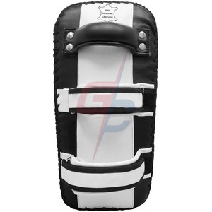 Professional Curved Thai Pads for <b>Kickboxing</b> & MMA Thick Cowhide Leather | Professional Thai pads Martial Arts - Product Image 3