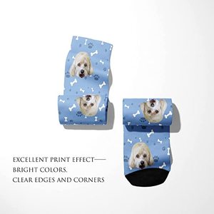 Chaussettes d'automne tricotées personnalisées pour chiens, animaux de compagnie, sport, unisexe, adultes, vente en gros, livraison directe - Product Image 1