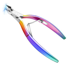 Coupe-cuticule professionnelle, en acier inoxydable, pince à cuticules, avec Double ressort - Product Image 3