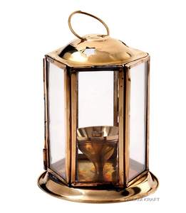 Lanterne marocaine en métal, utile avec poignée, pour la décoration de mariage, vente en gros, 1 pièce - Product Image 4