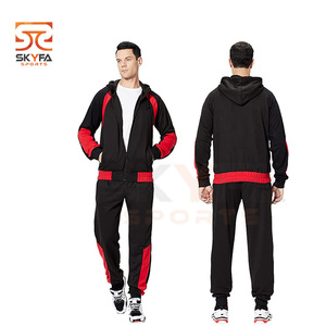 Survêtement pour hommes, costumes de Jogging en coton/polyester, nouvelle marque - Product Image 3