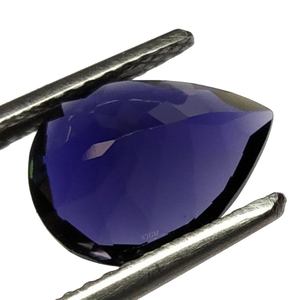 9X13mm Corte de pera Natural IOLITE Venta al por mayor Precio de fábrica Piedra preciosa suelta facetada de alta calidad por quilate PIEDRA NATURAL IOLITE - Product Image 4