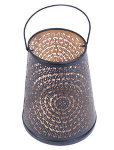 Linterna de hierro hecha a mano recién llegada para decoración del hogar con recubrimiento en polvo para Navidad - Product Image 6