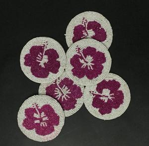 <b>beaded</b> <b>coasters</b> - Product Image 1