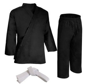 Uniforme d'arts martiaux de karaté avec cordon élastique pour adulte, Gi léger pour étudiant, 100% coton, 300g - Product Image 1