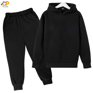 Ensemble de vêtements décontractés pour garçons et filles, survêtement chaud et épais avec dessins animés, nouvelle collection hiver - Product Image 5