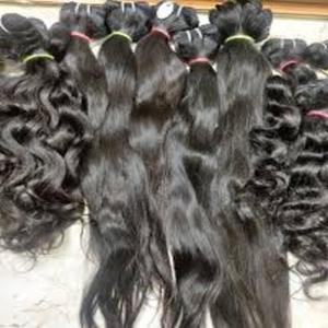 Cabello Humano Virgen Remy Indio Sin Procesar al Por Mayor, Extensiones de Alta Calidad con Doble Trama, Se Puede Teñir en Cualquier Color - Product Image 4