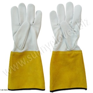 <b>Long</b> Sleeve Tig Welding <b>Gloves</b> Heat Resistant Leather Tig Welding Welder <b>Gloves</b> - Product Image 4