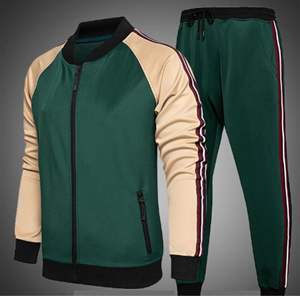 2024 printemps automne grande taille hommes personnalisé gris avec patch en cuir noir à capuche polaire maigre survêtement pour hommes - Product Image 3