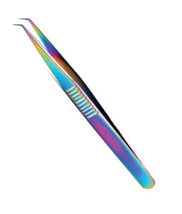 Instruments de beauté des sourcils et des cils, pinces à épiler, pour Extension de cils, en acier inoxydable, multicolores, pour soins de beauté, approuvé CE - Product Image 2