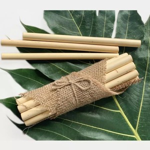 Pajitas de Bambú Natural para Bebidas, Pajitas para Cócteles al por Mayor, Ecológicas, Reutilizables, Biodegradables - Con Grabado de Logotipo Gratuito - Product Image 6