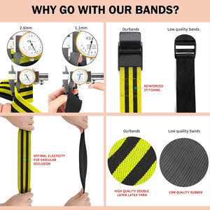 Bandes de contrôle pour flux de sang, originales, classiques BFR, d'entraînement à domicile - Product Image 2