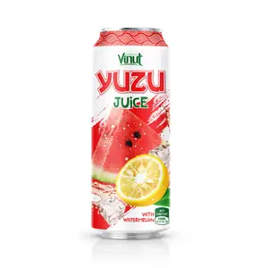 490 мл VINUT Yuzu сок с арбузом ODM OEN сервис Лучшая цена Вьетнам