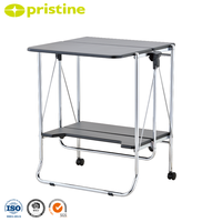 Bureau pliable moderne sur roulettes pour usage domestique ou professionnel