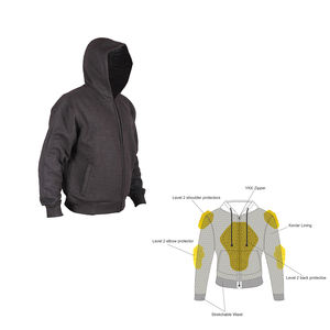 Sweat à capuche de Protection pour moto, certifié CE, unisexe, Protection Prime - Product Image 1