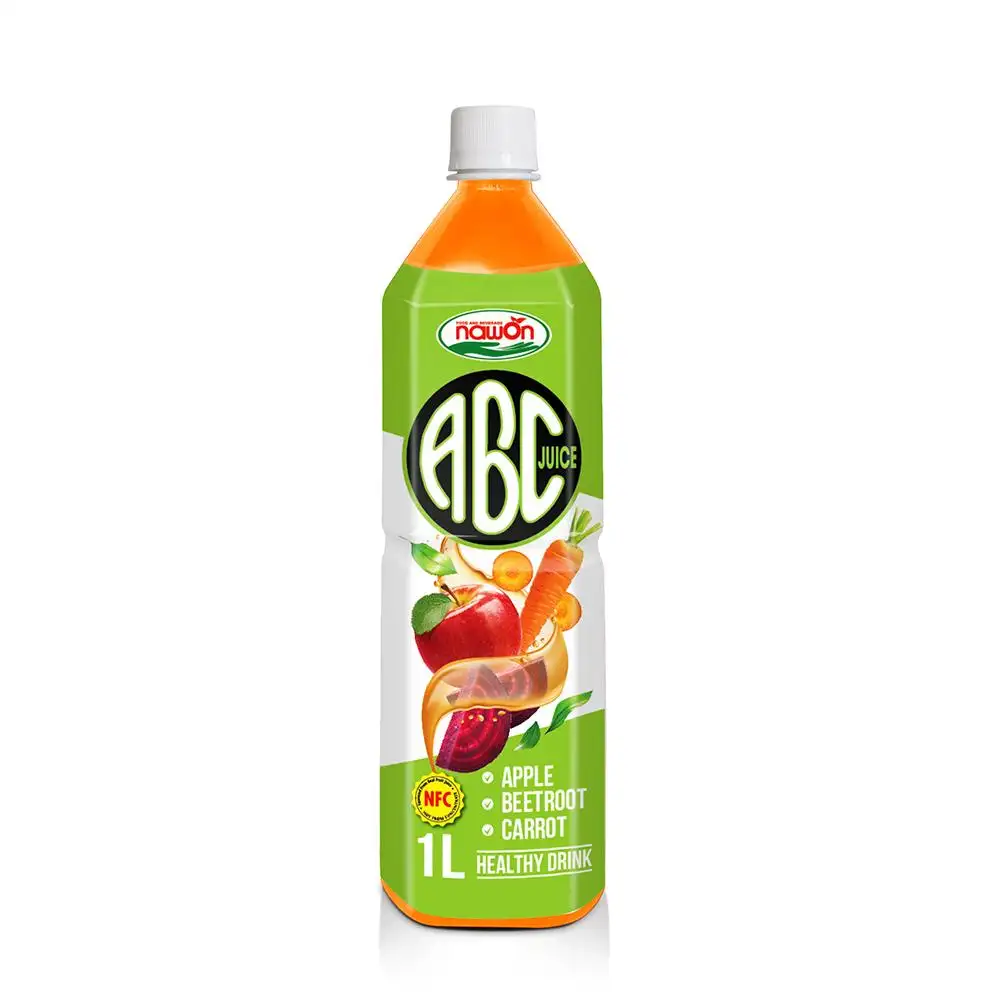 ABC Fruit & Vegetable Juice Drink 1L NAWON Apple Beet Carrot Healthy Fruit Juice Wholesale Private Label Beverage In Vietnam