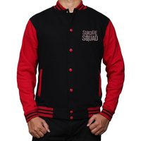Chaqueta Bomber Varsity de Lana para Hombre, Corte Ajustado, con Patrón de Letras, Cuello Alto, Bordado Frontal, Botones de Cuerno, Resistente al Viento, para Invierno