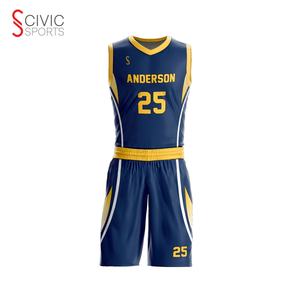 Camiseta de baloncesto sublimada personalizada diseño uniforme térmico - Product Image 1