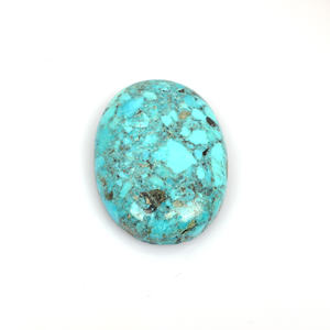Cabochon ovale turquoises américaines, pierre précieuse naturelle de bijoux, 49x35mm, 141.10 carats, offre spéciale - Product Image 1