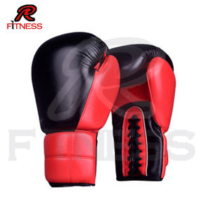 นวมชกมวยหนังแท้ PU / มวยไทย คิกบ็อกซิ่ง MMA ฝึกซ้อม สไตล์เม็กซิกัน กันลื่น ปิดแบบตีนตุ๊กแก RC Fitness Wear - Product Image 5